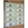 Image 1 : 10 ASSORTED 1957 $1 SILVER CERTIFICATES