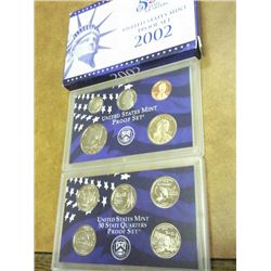 2002 US PROOF SET (WITH BOX)