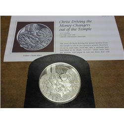 2 OZ STERLING SILVER REMBRANDT MEDAL