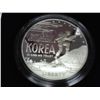 Image 1 : 1991 KOREAN WAR PROOF SILVER DOLLAR