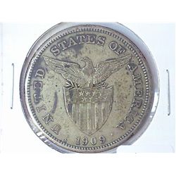 1909-S US/PHILIPINNES ONE CENTAVO .5144 OZ. ASW