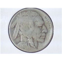 1918-D BUFFALO NICKEL (FINE)