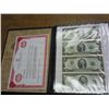 UNCUT SHEET OF 4-2003 US $2 FRN'S (UNC)