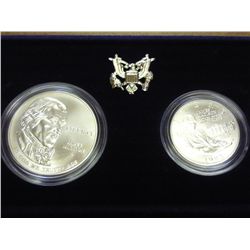 1993 BILL OF RIGHTS 2 COIN UNC SET