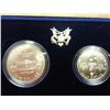 Image 2 : 1993 BILL OF RIGHTS 2 COIN UNC SET