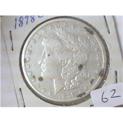 1878-CC MORGAN SILVER DOLLAR