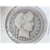 1901-O BARBER QUARTER (BETTER DATE)