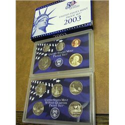 2003 US PROOF SET (WITH BOX)