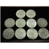 Image 2 : 10 ASSORTED 40% SILVER KENNEDY HALF DOLLARS