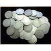 ROLL OF 40 ASSORTED LIBERTY "V" NICKELS