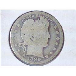 1899-O BARBER QUARTER