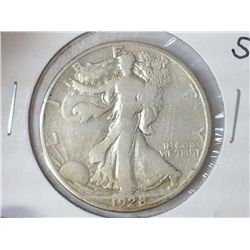 1928-S WALKING LIBERTY HALF DOLLAR