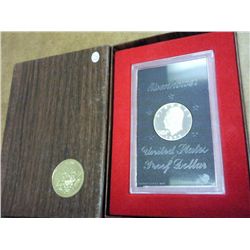 1973-S IKE SILVER DOLLAR PROOF (BROWN PACK)