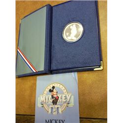 1 TROY OZ .999 FINE SILVER ROUND (DISNEY) MICKEY