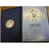 Image 2 : 1 TROY OZ .999 FINE SILVER ROUND (DISNEY) MICKEY