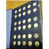 Image 1 : ROOSEVELT DIME ALBUM 1946-70 UNC'S & PF'S 57 COINS