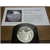 2 OZ STERLING SILVER REMBRANDT MEDAL