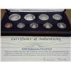Image 2 : 1989 BAHAMAS PROOF SET 9 COINS 1.16666 TROY OZS.