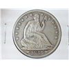 1855-O SEATED LIBERTY HALF DOLLAR (VERY GOOD)