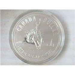 1975 CANADA CALGARY $ (SPECIMEN) .3750 OZ. ASW