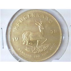 1978 1 OZ GOLD KRUGERRAND