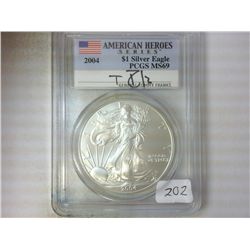 2004 ASE SIGNED BY GEN. TOMMY FRANKS