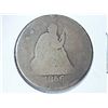 Image 1 : 1856 SEATED LIBERTY QUARTER