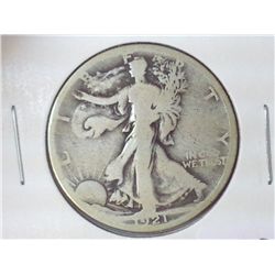 1921-S WALKING LIBERTY HALF DOLLAR (KEY DATE)