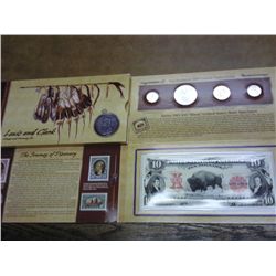 2004 LEWIS & CLARK COIN & CURRENCY SET