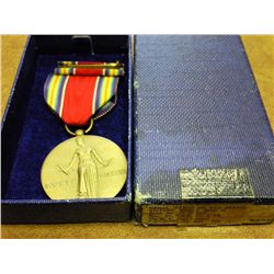 US WWII MEDAL CAMPAIGN AND SERVICE VICTORY