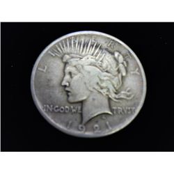 1921 PEACE SILVER DOLLAR (KEY DATE)