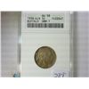 1938-D/S BUFFALO NICKEL ANACS AU58 OMM-1