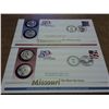 2 US MINT STATE QUARTER FDC'S (M0 & TN)