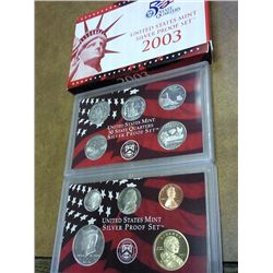 2003 US SILVER PROOF SET (WITH BOX)