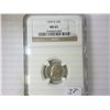 Image 1 : 1969-D ROOSEVELT DIME NGC MS65