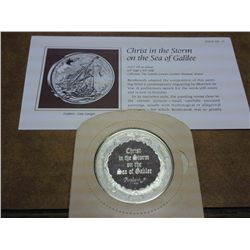 2 OZ STERLING SILVER REBRANDT MEDAL