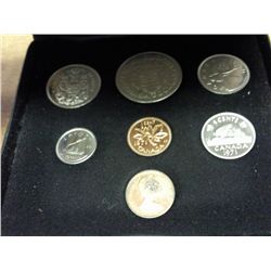 1971 CANADA DOUBLE CENT SET