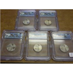 5-2005-P OCEAN VIEW NICKELS ICG MS67