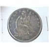 Image 1 : 1876-CC SEATED LIBERTY HALF DOLLAR (EXTRA FINE)