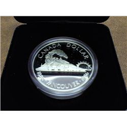 1986 CANADA VANCOUVER DOLLAR PF LIKE .3750 OZ. ASW