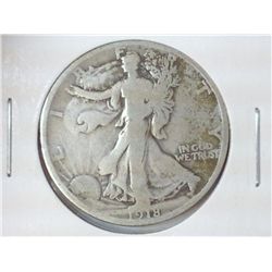 1918 WALKING LIBERTY HALF DOLLAR