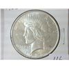 Image 1 : 1923 PEACE SILVER DOLLAR (UNC)