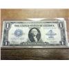 Image 1 : 1923 LARGE SIZE $1 SILVER CERTIFICATE BLUE SEAL