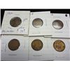 Image 1 : 1910,11-D,13-D,15,15-D & 15-D LINCOLN CENTS