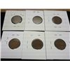 Image 2 : 1910,11-D,13-D,15,15-D & 15-D LINCOLN CENTS