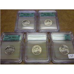 5-1999-D NEW JERSEY QUARTERS ICG MS67