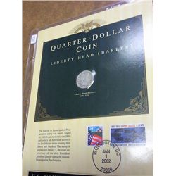 1908 BARBER QUARTER (VERY GOOD) (AS SHOWN)