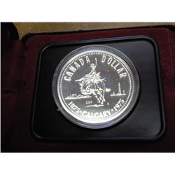 1975 CANADA CALGARY $ (SPECIMEN) .3750 OZ. ASW