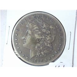 1885-S MORGAN SILVER DOLLAR (BETTER DATE)