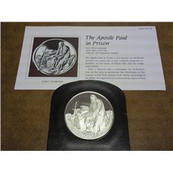 2 OZ STERLING SILVER REMBRANDT MEDAL